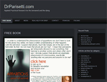 Tablet Screenshot of drparisetti.com